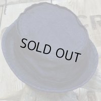 Sugar Cane -10oz. INDIGO DENIM PORKPIE HAT- 