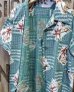 画像4: SUN SURF -"COCONUT TREE SQUARES" ALOHA SHIRTS-  (4)