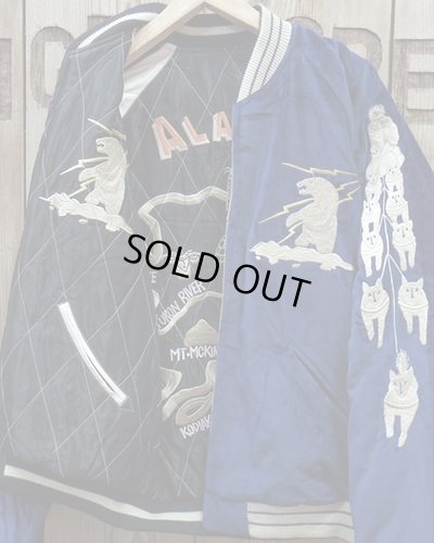 画像3: TAILOR TOYO -Velveteen Souvenir Jacket "ALASKAN EAGLE"×"ALASKA MAP"- 