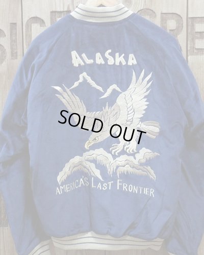 画像2: TAILOR TOYO -Velveteen Souvenir Jacket "ALASKAN EAGLE"×"ALASKA MAP"- 