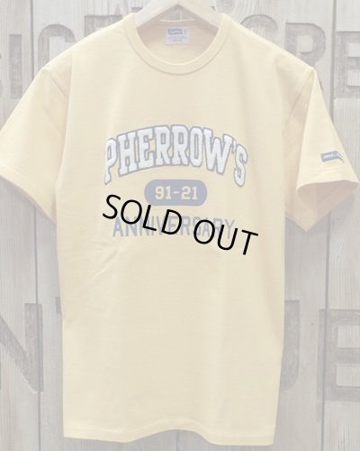 画像3: Pherrow's "21S-PTP1-30th" Embroidered Tee 