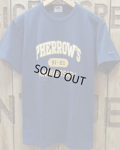 画像4: Pherrow's "21S-PTP1-30th" Embroidered Tee 
