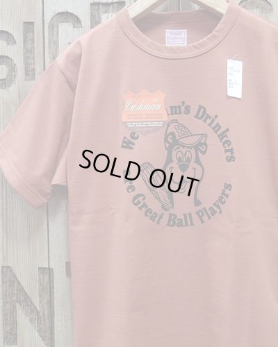 画像1: CUSHMAN -PRINT TEE / HAMM'S BEAR- 