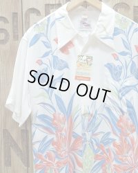 Duke Kahanamoku -"ORCHID AND PINEAPPLE" HAWAIIAN SHIRT- 