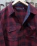 画像2: FULLCOUNT 4059-2 "Ombre Check Wool CPO Shirt"  (2)