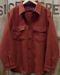 FULLCOUNT 4059-3 "Plain Wool CPO Shirt" 