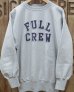 画像2: FULLCOUNT 3753 -"FULL CREW" Heavyweight Crew Neck Sweatshirt-  (2)