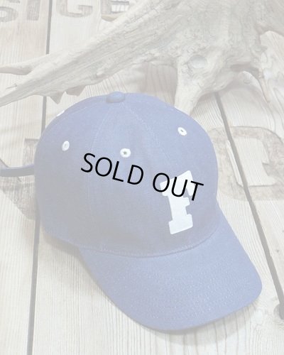 画像1: FULLCOUNT 6013 -6 Panel Denim Baseball Cap 'F' Patch- 