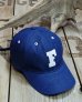 画像1: FULLCOUNT 6013 -6 Panel Denim Baseball Cap 'F' Patch-  (1)