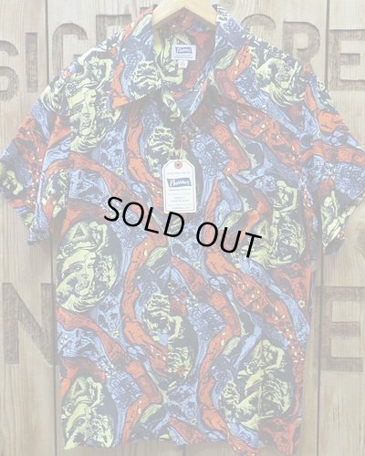 画像2: Pherrow's "22S-The Arts" Rayon Hawaiian Shirt 