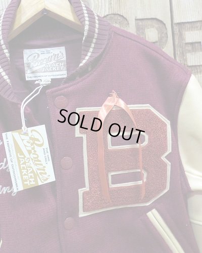 画像3: BROWN'S BEACH "BBJ-021" Brown's Beach Varsity Jacket 