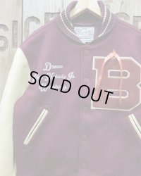 BROWN'S BEACH "BBJ-021" Brown's Beach Varsity Jacket 