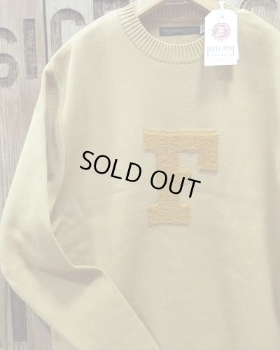 画像1: FULLCOUNT 3010 -Lettered Cotton Sweater- 