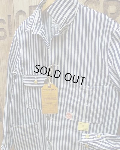 画像4: Sugar Cane -HEAD LIGHT×FICTION ROMANCE "NOS INDIGO STRIPE WORK COAT"- 