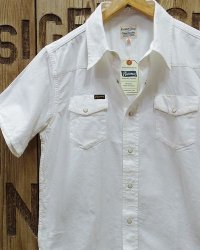 Pherrow's "23S-823CSS" S/S Denim Western Shirt 