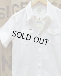 Pherrow's "23S-823CSS" S/S Denim Western Shirt 