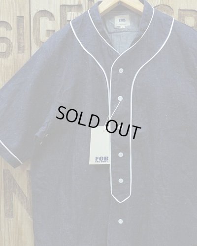 画像1: FOB FACTORY -DENIM BASEBALL SHIRT- 