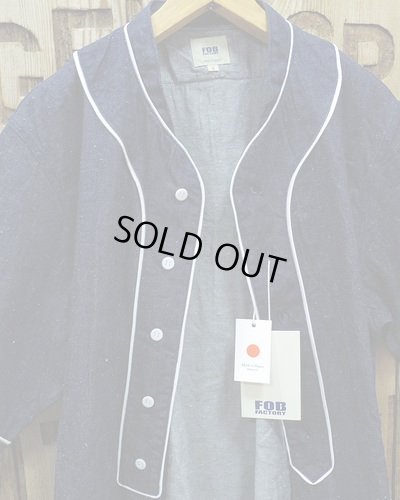画像3: FOB FACTORY -DENIM BASEBALL SHIRT- 