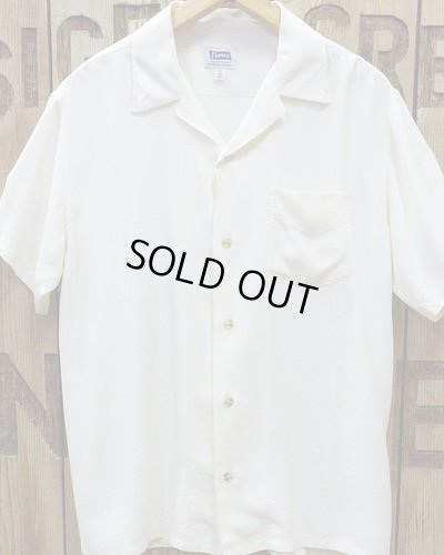 画像2: Pherrow's "23S-PIS2" Rayon Open Collar Shirts 
