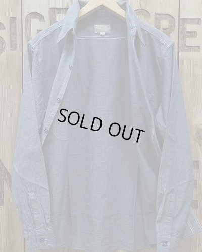画像3: BUZZ RICKSON'S -BLUE CHAMBRAY WORK SHIRTS- 