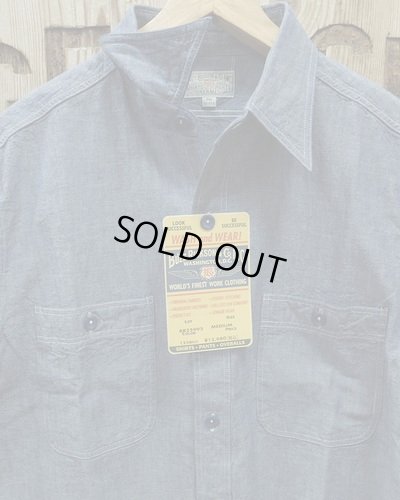 画像2: BUZZ RICKSON'S -BLUE CHAMBRAY WORK SHIRTS- 