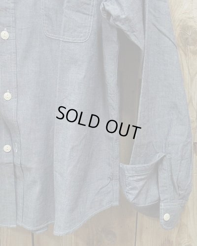 画像4: SUGAR CANE -BLUE CHAMBRAY WORK SHIRT- 