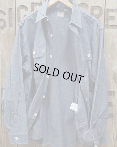 画像3: SUGAR CANE -BLUE CHAMBRAY WORK SHIRT- 
