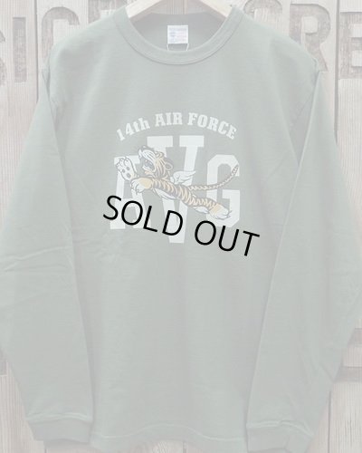 画像2: Buzz Rickson's -MILITARY L/S T-SHIRT "14th AIR FORCE"- 