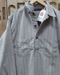 FULLCOUNT 4080 -Baseball Stripe Pullover Shirt- 