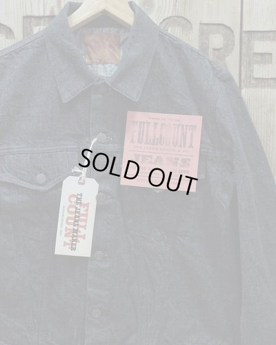 画像1: FULLCOUNT -2101BK Type 3 Black Denim Jacket- 