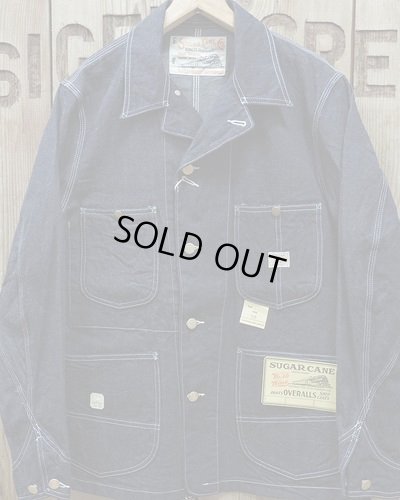 画像2: SUGAR CANE -11oz. BLUE DENIM WORK COAT- 