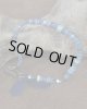 BARNS×NORTH WORKS -INDIGO SHELL BEADS BRACELET- 