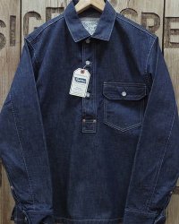 Pherrow's "23W-P.211" 1920s Style Pullover Work Shirt 