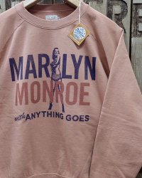 TOYS McCOY -SWEAT SHIRT / MARILYN MONROE "ANYTHING GOES"- 