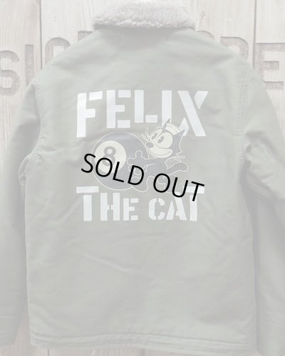 画像4: TOYS McCOY -N-1 DECK JACKET / FELIX THE CAT "8 BALL"- 