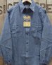 画像1: BUZZ RICKSON'S -BLUE CHAMBRAY WORK SHIRTS-  (1)