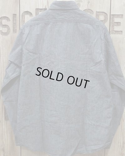 画像5: SUGAR CANE -BLACK CHAMBRAY WORK SHIRT- 