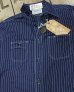 画像2: Sugar Cane "8.5oz. WABASH STRIPE WORK SHIRT"  (2)