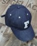 画像3: FULLCOUNT 6843 -6PANEL DENIM BASEBALL CAP "F" PATCH-   (3)