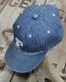 画像3: FULLCOUNT 6843HW -6Panel Denim Baseball Cap "F" Patch Vintage  Wash-  (3)