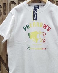 Pherrow's "24S-PT2-G" Buffalo Logo T-Shirt 