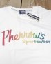 画像3: Pherrow's "24S-PT1-G" Brand Logo T-Shirt  (3)