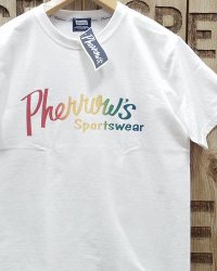 Pherrow's "24S-PT1-G" Brand Logo T-Shirt 