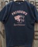 画像5: Pherrow's "24S-PT2" Buffalo Logo T-Shirt  (5)