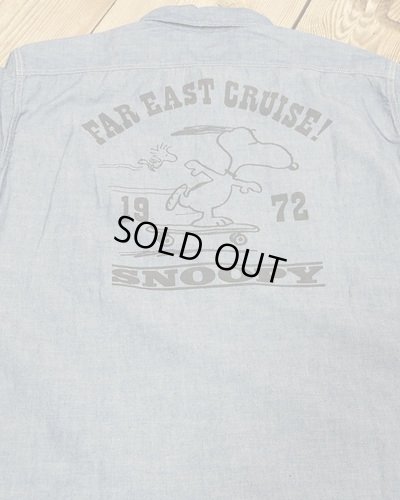 画像5: TOYS McCOY -CHAMBRAY SHIRT / SNOOPY "FAR EAST CRUISE !"- 