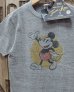 画像1: BARNS -Tsuri-Ami T-shirt "Mickey Mouse"-  (1)