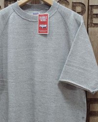 DUBBLE WORKS -CUT OFF SLEEVE SWEAT SHIRT- 