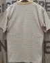 画像4: CUSHMAN 26829 -RECYCLE COTTON BORDER TEE-  (4)