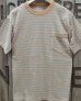 画像3: CUSHMAN 26829 -RECYCLE COTTON BORDER TEE-  (3)