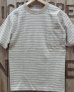 画像5: CUSHMAN 26829 -RECYCLE COTTON BORDER TEE-  (5)